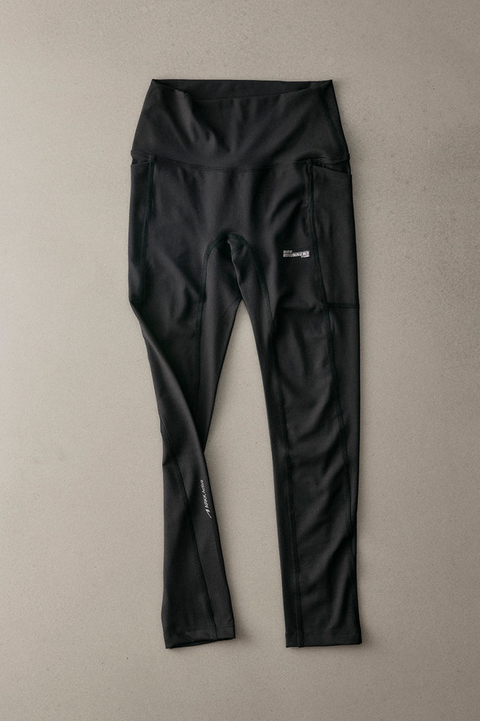 ARKK Apparel Hav Runner Tights | Black - Women Tights